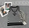 season 5 Women's Tanks Camis stripes Knitted vest Sexy sleeveless sweater tank top