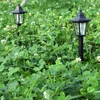 Les lumières solaires de pieu de jardin ont amélioré l'éclairage extérieur lumineux de lanterne de bougie de scintillement pour la cour