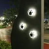 Dekoracje ogrodowe podziemne lekkie dekorat LED LED LED LED Krajobraz kreskówki Niedźwiedź Paw Lampa 230422