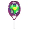 Tennis Rackets INSUM 22mm Beach Racket Super SOFT EVA Full Carbon Fiber Round Grip Padel 231122