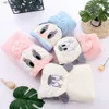 Handelsrockar baby badrock flanell mantel tecknad pojke flicka ultra-mjuk huva spa robe badhandduk baby shower gåva231124