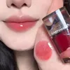 Brillant à lèvres glace cerise rose miroir eau glaçure verre Transparent huile Orange liquide rouge à lèvres lèvres plus dodues teinte claire maquillage