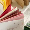 Bloc-notes en papier pour messages rétro, série de couleurs traditionnelles chinoises, 6 paquets/LOT
