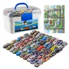 DIECAST MODEL CAR 50PCS MINI CAR MODEL TOY TOY POTTER CAR TOYS WITH BOX KIDS DITERIA CAR BOY DIECASTS TOY CAR للأطفال هدايا الأولاد 231122