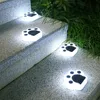 Dekoracje ogrodowe podziemne lekkie dekorat LED LED LED LED Krajobraz kreskówki Niedźwiedź Paw Lampa 230422