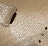 10A Designer Luxury donna uomo borsa originale in vera pelle di vitello fatta a mano borsa a tracolla da sera Borsa a tracolla con scatola arancione Alta qualità