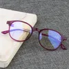 نظارات شمسية جولة مضادة للضوء الأزرق ممنوع نظارات القراءة نساء 2023 مصمم فاخر مثير
