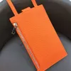 Bolsa de telefone vertical de couro de vaca de camada superior para mulheres versão coreana nova bolsa crossbody de ombro único mini bolsa de telefone minimalista na moda