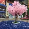 30 Stil kan välja) Artificial Cherry Blossom Tree Floor Simulation Flower Ornament Stor Peach Tree Wedding Home Outdoor Garden Hotel Decoration Wedding Stage