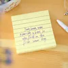 Sheets Solid Color Memo Pad Stickers Self-adhesive Sticky Message Notice Notepad School Office Stationery Supplies