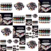 Tattoo Inks Ink Set 60 Complete Colors Pigment Kit 1Oz 30Ml Supply For Drop Delivery Health Beauty Tattoos Body Art Dhgvz