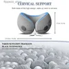 Massaging Neck Pillowws Multifunction Massage Travel Pillows Triple hot compress massage Memory Foam Neck Pillow Soft for Sleeping Massage Nap Pillows Q231123