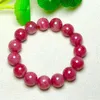 Link Bracelets Natural Rhodonite Bracelet Fashion Healing Personalized For Men Women Gemstone Jewelry Lovers Gift 1pcs 10/12mm