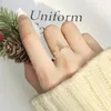 Cluster Ringen Mode-sieraden Originele Gewei Herten Elanden Helder Glanzende Zirconia Ring Voor Vrouwen Kerstfeest