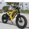 Vélo électrique 20 "x 4.0 pour adultes, moteur sans balais de 1500W, batterie amovible de 48V, 18ah, Transmission à 7 vitesses, Stock ue