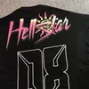 Мужские футболки Футболки Harajuku Hellstar Негабаритная футболка с сетчатым принтом High Street Jersey Черный 8 Мужская футболка Своевременная доставка 75hy T5h4 DK4H DW