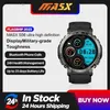 Wristwatches MASX S56 smart watch 1.43'' ultra high definition Display 380mAH bluetooth call Military-grade Toughness Waterproof Sport watchQ231123