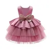 Sukienki dla dziewczynki dziewczyna tutu cekin bown sukienki księżniczki na dziecko Pierwszy 1. rok urodzin