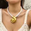 Collier ras du cou avec pendentif étoile de mer pour femmes, bijoux à la mode rapide