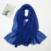 Scarves Summer Cotton Linen Scarf For Women Solid Color Sunscreen Thin Scarves Soft Shawl Foulard Viscose Spring Female Wrap Shawls 231122