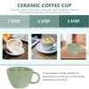 Dinnerware Sets Coffee Cup Breakfast Household Mug Mugs Cereal Water Glasses Office Milk Ceramic Gift