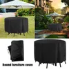 Table Cloth Outdoor Furniture Cover Garden Waterproof Dust Round Chair Rain Covers CNT 66