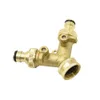 Watering Equipments Brass 3/4" Thread Garden Tap Hose Water Splitter 2-Way Garden Irrigation Y Type Watering Adjustable Switch Controller 231122