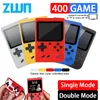 Przenośne gracze Game Retro Portable Mini Konsola gier wideo 8-bit 3,0-calowy gracz gier LCD Wbudowany 400 gier AV Handheld Game Console dla dzieci prezent 231122