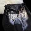 Herrtröjor tröjor 2023 ny söt cool vindbåge blixtlås hoodies cardigan kvinnor y2k harajuku college vind casual tröja par lös trend hoodie t231123