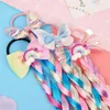 Hair Accessories Color Beautiful Korean Style Child Childrens Clothing Resin Rope Decorate Simple