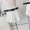 Damen Shorts Damen A-Linie mit Falten Sommerankunft Lässig und vielseitig Abnehmen Sexy Look Hohe Taille Minirock