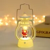 Kerstversiering Leuke kerstlantaarn LED-verlichting Woondecoratie Draagbare lamp Kerstornament Tafel Boomdecoratie Hanger Kind Festivalgeschenken 231123