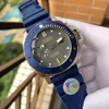 Paneri Watch Watch Sapphire ZF-Factory Wristwatches 디자이너 거울 고급 스위스 자동 이동 크기 47mm 수입 고무 스트랩 방수 남성 이동 T333