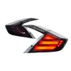 لـ Honda Civic G10 Mugen 3 Compartments 20 16-20 21 ترقية المصابيح الخلفية للسيارة DRL التجميع الخلفي الإشارة الديناميكية