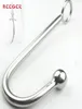 BEEGER Sexy Slave bondage hook Top Quality Stainless Steel Anal Hook with Ball Hole Metal Anal Plug Butt Anal Sex Toys Y181108021047509