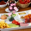 Decorative Flowers Japanese Hors D'oeuvres Ornaments Cold Dish Decoration Fake Flower Ice Tray Food Multi-use Sashimi Small Greenery