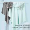 Towels Robes Baby Bathrobe Flannel Cloak Cartoon Boy Girl Ultra-Soft Hooded Spa Robe Bath Towel Newborn Cover-Up Baby Shower Gift 0-3YL231123