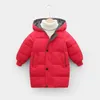 Completi di abbigliamento 212Y Bambini russi Piumini per bambini Capispalla invernali Abiti per ragazzi Ragazze Cappotti Parka imbottiti in cotone Addensare giacche calde 231123