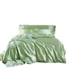 Bedding sets Satin Imitation Silk Quilt Cover Pillowcase Three piece Set European and American Home Textiles Duvet 240x220 King Size t231122