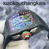 Miers Watch Richasmilelers BBR Factory Tourbillon Fibre Fibre Millers Swiss Waterproof Top Clone Ginalcas Ercha Ngedton TP erialonew Hwith Dual Wear Ingholl Owe