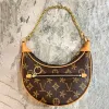 Luxury LOOP croissant M81098 pochette mezzaluna Borsa pochette a spalla da donna Borsa a mano firmata borsa sotto ascella a catena Borsa a tracolla in vera pelle borsa a tracolla sotto le ascelle