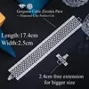 Lien Bracelets CWWZircons Heavy Stone Work Full Dubai Cubic Zirconia Bridal Wedding Pageant Big Luxury Women Party Wear Jewel CB324