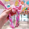 Hair Accessories Color Beautiful Korean Style Child Childrens Clothing Resin Rope Decorate Simple
