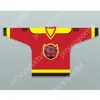 Benutzerdefiniertes USHL ST PAUL VULCANS AWAY HOCKEY JERSEY NEU oben genäht S-M-L-XL-XXL-3XL-4XL-5XL-6XL