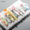 DONQL Soft Lure Kit Set Wobbler Pesca Künstliche Köder Silikon Angelköder Seebarsch Karpfenangeln Blei Fisch Jig T191020277F