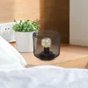 Veilleuses Lampe de table industrielle moderne évider la lumière LED d'abat-jour pour la lecture de chambre à coucher