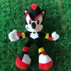 28 cm ny ankomst Sonic The Hedgehog Tails Knuckles Echidna fyllda djur plyschlekar Halloween gåva