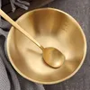 Schalen Große Kapazität Edelstahl Obstsalat Mit Waage Golden Silber Suppe Reis Nudel Ramen Schüssel Küchenbehälter