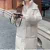 女性用ジャケットヘリリアの女性秋厚い暖かいフード付きロングコートジッパーボタンポケットカジュアルダウンオフィススリーブパーカー冬231123