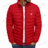 Chaquetas para hombre Chaqueta de invierno Cuello alto para hombre Chaqueta cálida para hombre Moda de calle Casual Marca Abrigo Parka exterior para hombre T231125